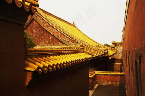 中国故宫古建筑图片素材