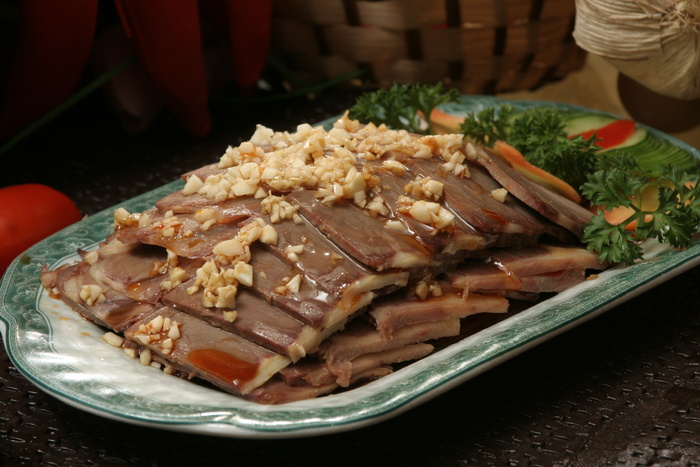 23  蒜汁驴肉-桃花园