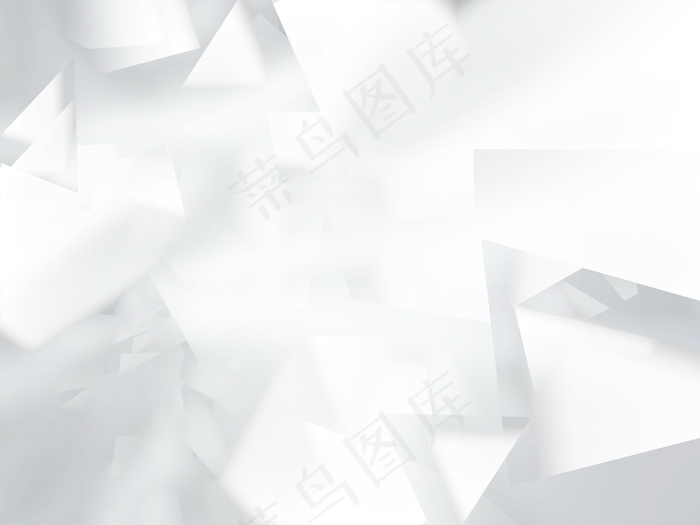 灰白色立体几何背景图片