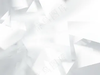 灰白色立体几何背景图片