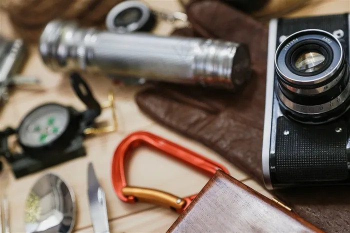 户外生活工具拍摄高清图片