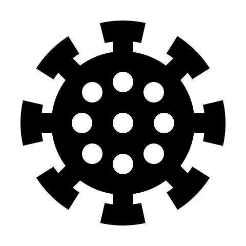停止冠状病毒！ PNG免抠(480x480)