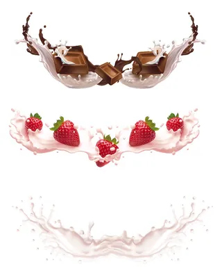 奶花 奶 水果 巧克力