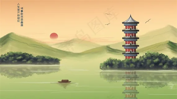 古风建筑风景 古风建筑风景