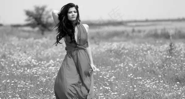 黑白色系写真图片