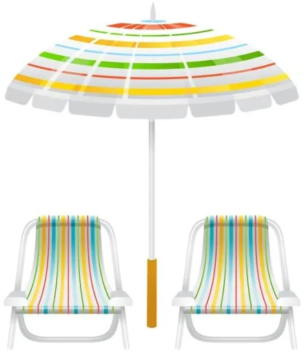 太阳椅 PNG免抠(517x600)