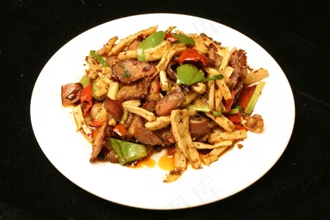 家常菜|美食|菜谱|菜单|0398萝卜干炒腊肉 家常菜|美食|菜谱|菜单|0398萝卜干炒腊肉