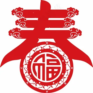 春节剪纸 剪纸风元素 春节剪纸 剪纸风元素