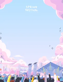 春天插画