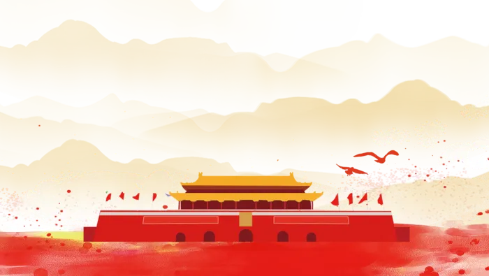 *建军节建党国庆节党建元素图片 卡通手绘PNG透明免扣PS素材