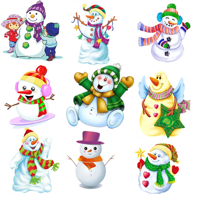 雪人形象卡通