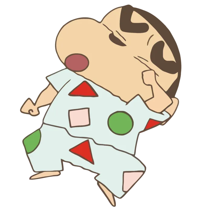 蜡笔小新可爱动画人物免扣素材