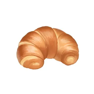 羊角包面包免抠