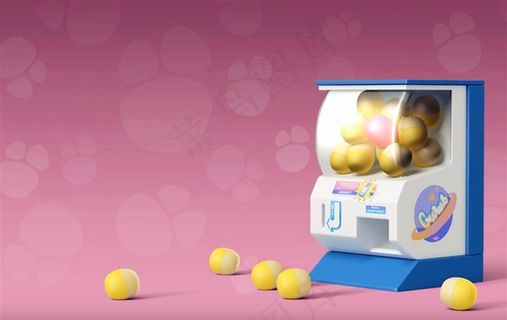 自动玩具糖果机