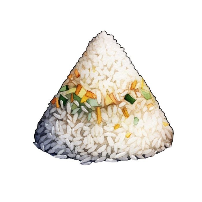 米饭饭团免抠(1024x1024)