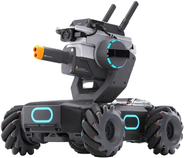 黑色机器人酷炫科技kv主视觉素材