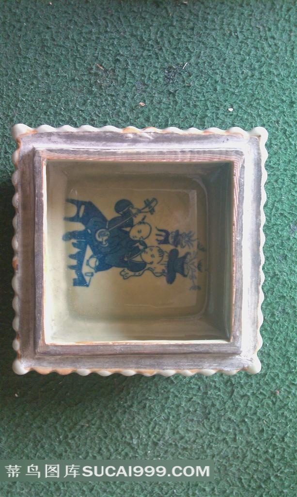 明时期瓷器摄影图片