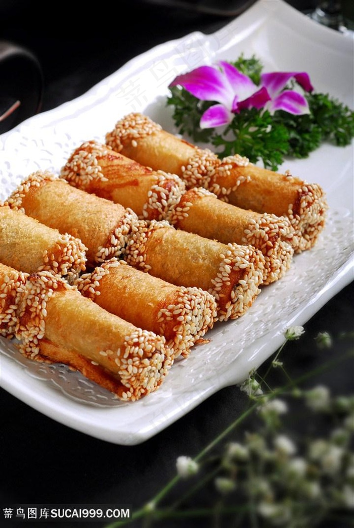 香蕉土司卷的美食图片