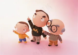 卡通娃娃素材图片