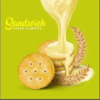 设计广告饮食饼干