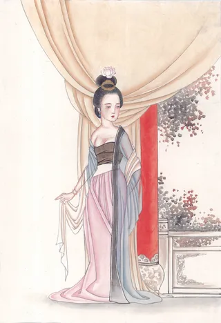 古代美女 高清图素材图片格式 (28)