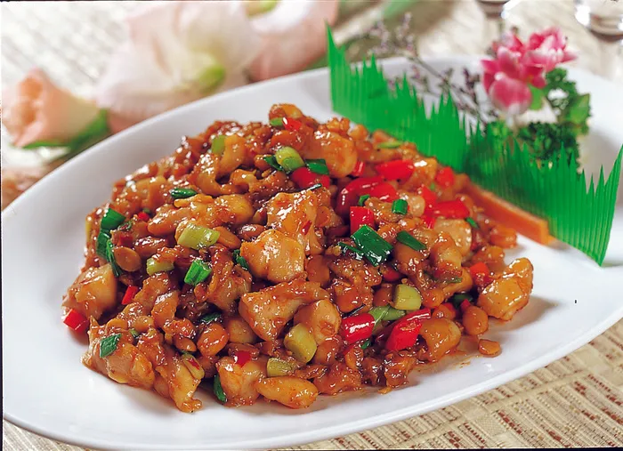 0911XC-483腊八豆炒鸡丁