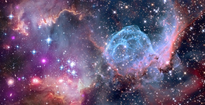 宇宙中的星云素材图片