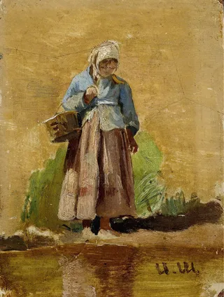 伊凡 伊凡诺维奇 希施金高清风景油画无框临摹装饰画大图喷绘素材