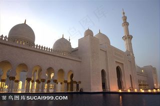 迪拜的阿拉伯风格建筑