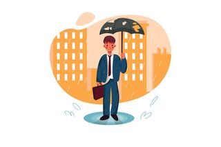 扁平化人物场景办公互联网等距ai矢量设计网页海报UI素材插画