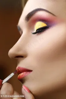 性感彩妆美女高清图