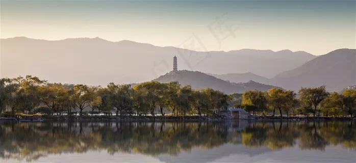 秋景·颐和园昆明湖