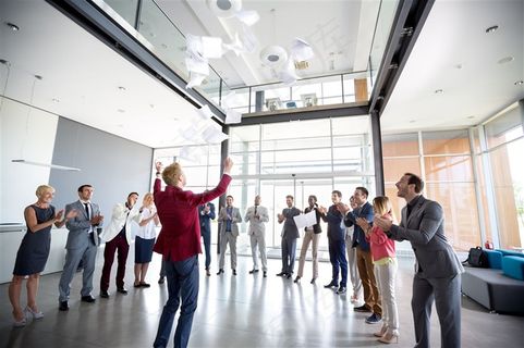 团队演讲祝贺高清图片