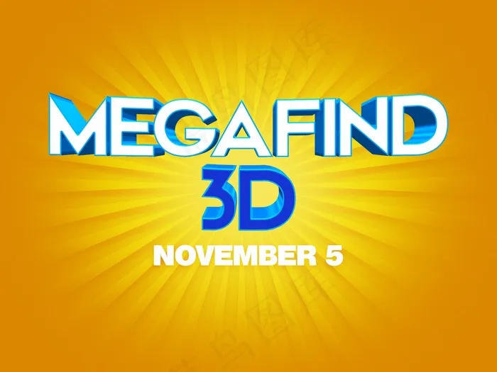 PS3D卡通风格字体效果(可编辑)psd模版下载