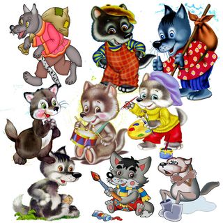 卡通可爱小动物素材