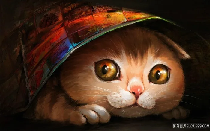 卡通猫咪唯美壁纸