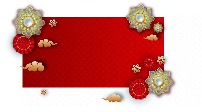 中式古典国潮来袭海报展板宣传背景图PSD设计PS模板素材