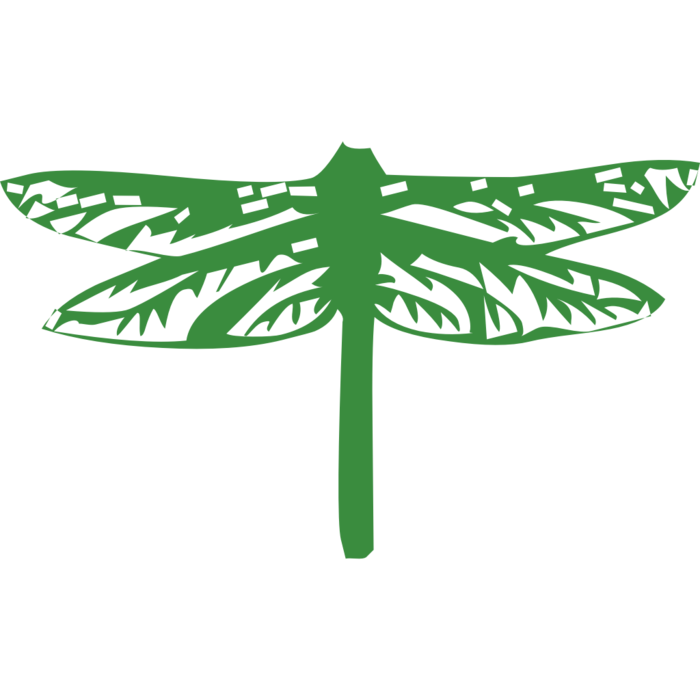 蜻蜓简笔画元素