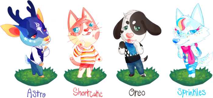 拟人形象人物素材卡通简笔