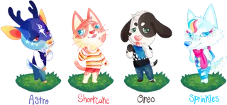 拟人形象人物素材卡通简笔