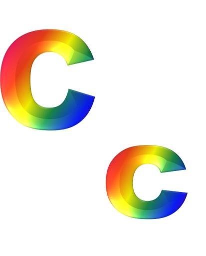 字母C PNG免抠(581x720)