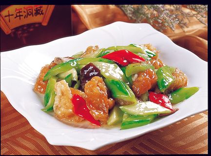 0911XC-711丝瓜烩油条