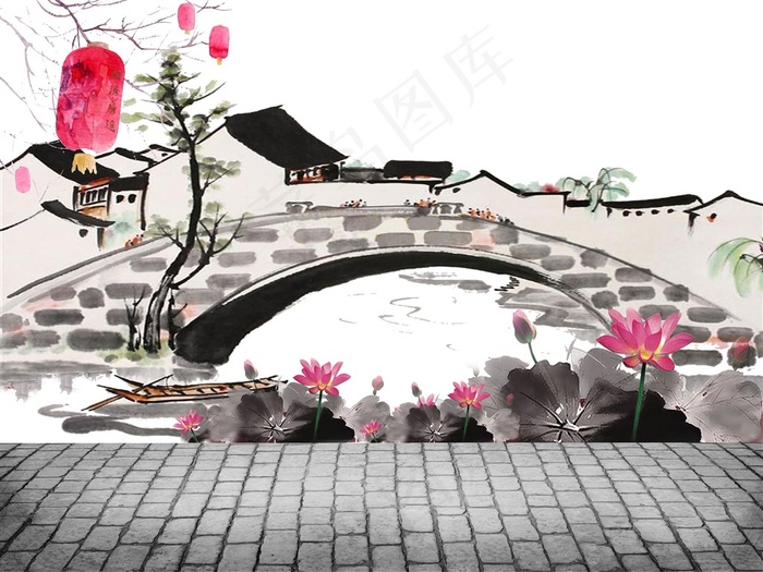 水墨中国风图片