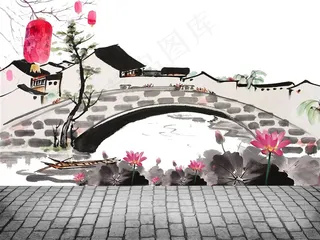 水墨中国风图片