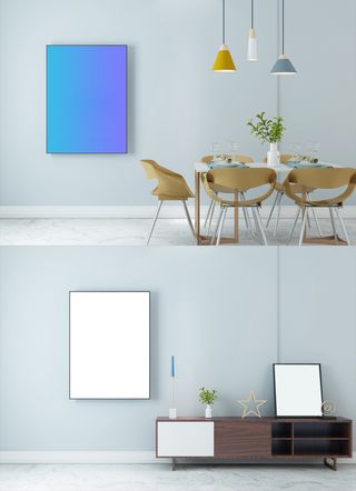 简约现代室内场景产品背景(2)