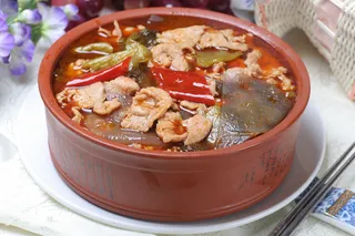 酸菜粉皮炖羊肉 (4)