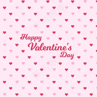 情人节爱心平铺背景图片