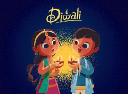 设计卡通中秋节背景风景