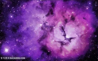 绚丽星空景色高清图