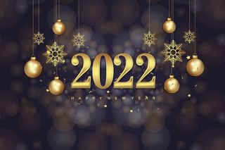 2022创意艺术字体新年虎年圣诞节数字立体质感文字AI矢量设计素材